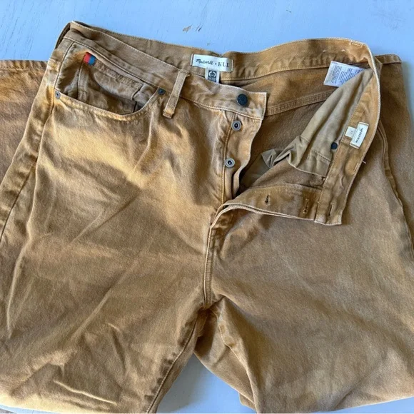 Madewell x KULE Camel jeans - Picture 4 of 5